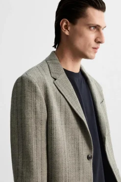 Clearance BLAZER ESPIGA ALGODÓN - LANA Hombre Blazers