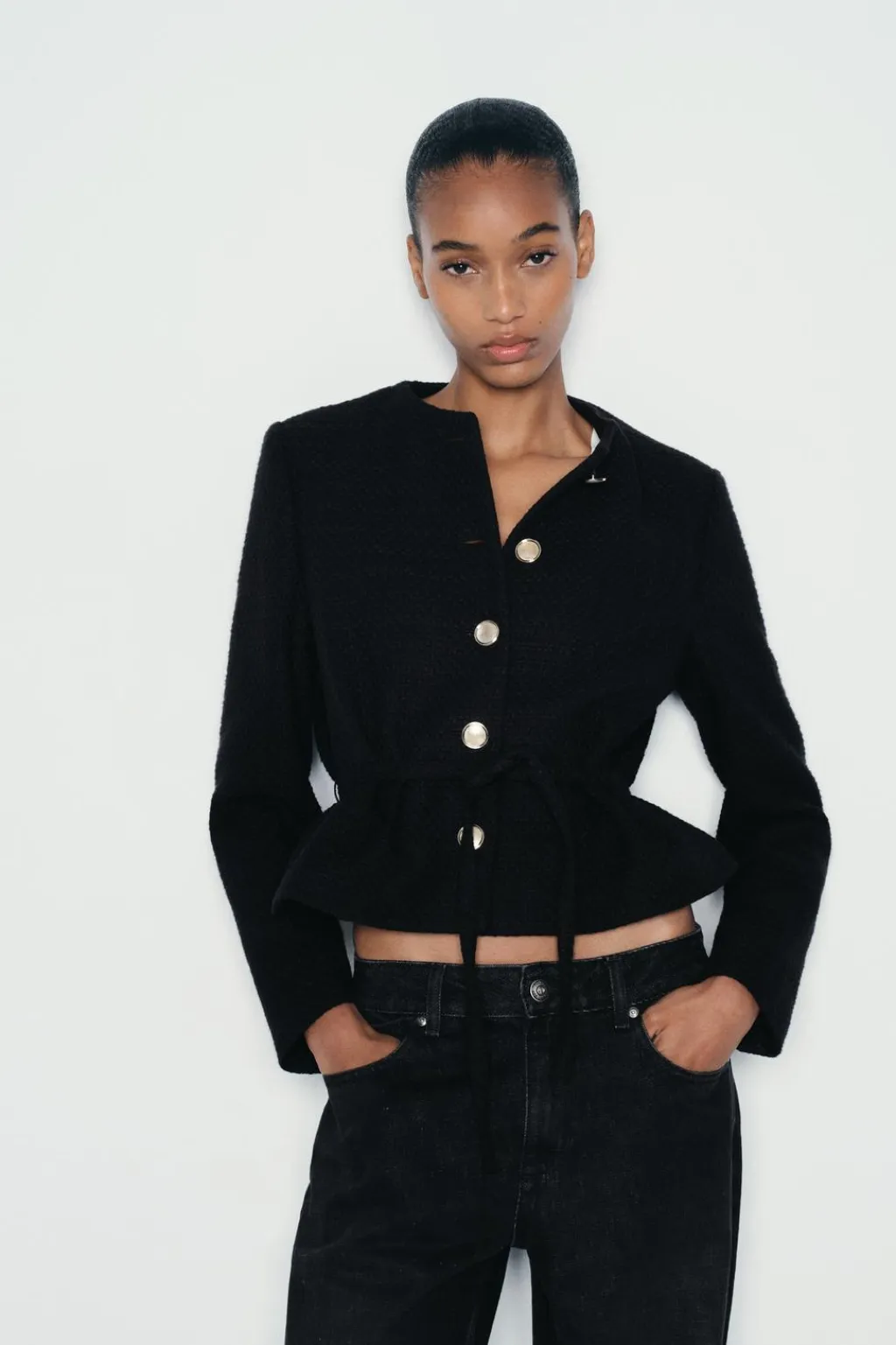 Discount BLAZER ESTRUCTURA CINTURÓN Mujer Chaquetas / Cazadoras