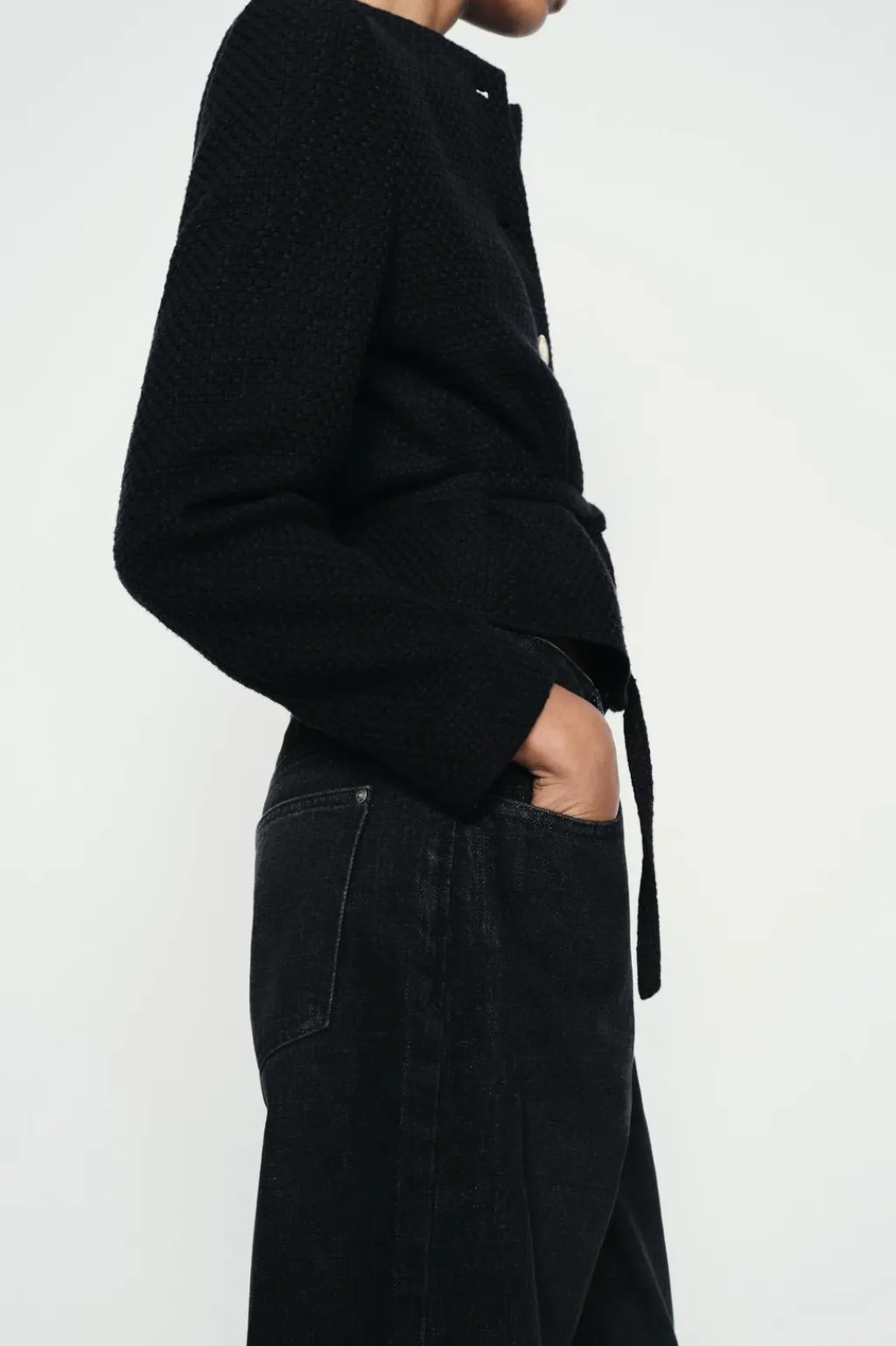 Discount BLAZER ESTRUCTURA CINTURÓN Mujer Chaquetas / Cazadoras