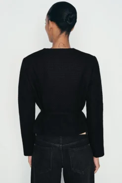 Discount BLAZER ESTRUCTURA CINTURÓN Mujer Chaquetas / Cazadoras