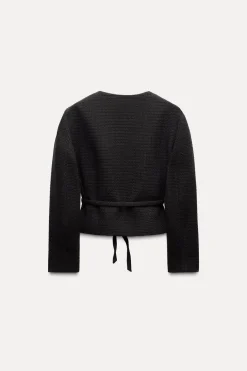 Discount BLAZER ESTRUCTURA CINTURÓN Mujer Chaquetas / Cazadoras