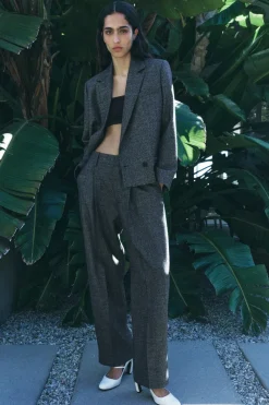 Online BLAZER ESTRUCTURA LANA 100% ZW COLLECTION Mujer Blazers / Chalecos