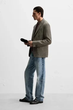 Sale BLAZER ESTRUCTURA LINO - LANA Hombre Blazers