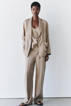 Online BLAZER FLUIDA ZW COLLECTION Mujer Blazers / Chalecos