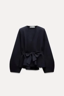 Hot BLAZER HOMBRERAS PUNTO CINTURÓN Mujer Blazers / Chalecos|Cárdigan / Jerséis