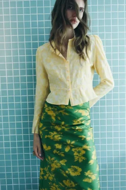 Clearance BLAZER JACQUARD LIMITED EDITION Mujer Blazers / Chalecos