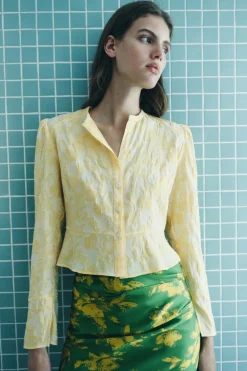 Clearance BLAZER JACQUARD LIMITED EDITION Mujer Blazers / Chalecos