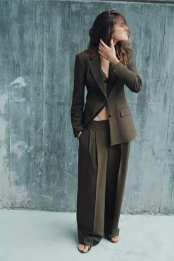 Clearance BLAZER LARGA RECTA Mujer Blazers / Chalecos