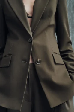 Clearance BLAZER LARGA RECTA Mujer Blazers / Chalecos