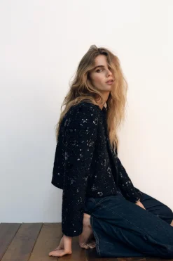 Best BLAZER LENTEJUELAS Mujer Blazers / Chalecos