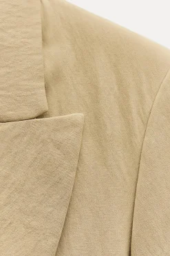 Fashion BLAZER MANGA REMANGADA Mujer Blazers / Chalecos