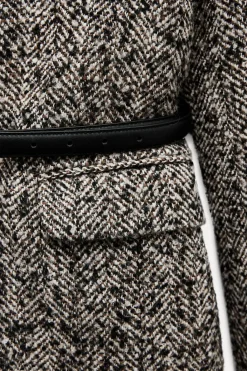 Fashion BLAZER OVERSIZE CINTURÓN ZW COLLECTION Mujer Blazers / Chalecos