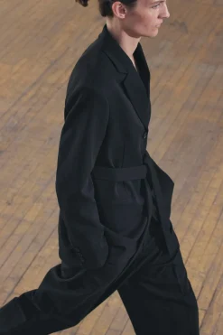 New BLAZER OVERSIZE CINTURÓN ZW COLLECTION Mujer Blazers / Chalecos