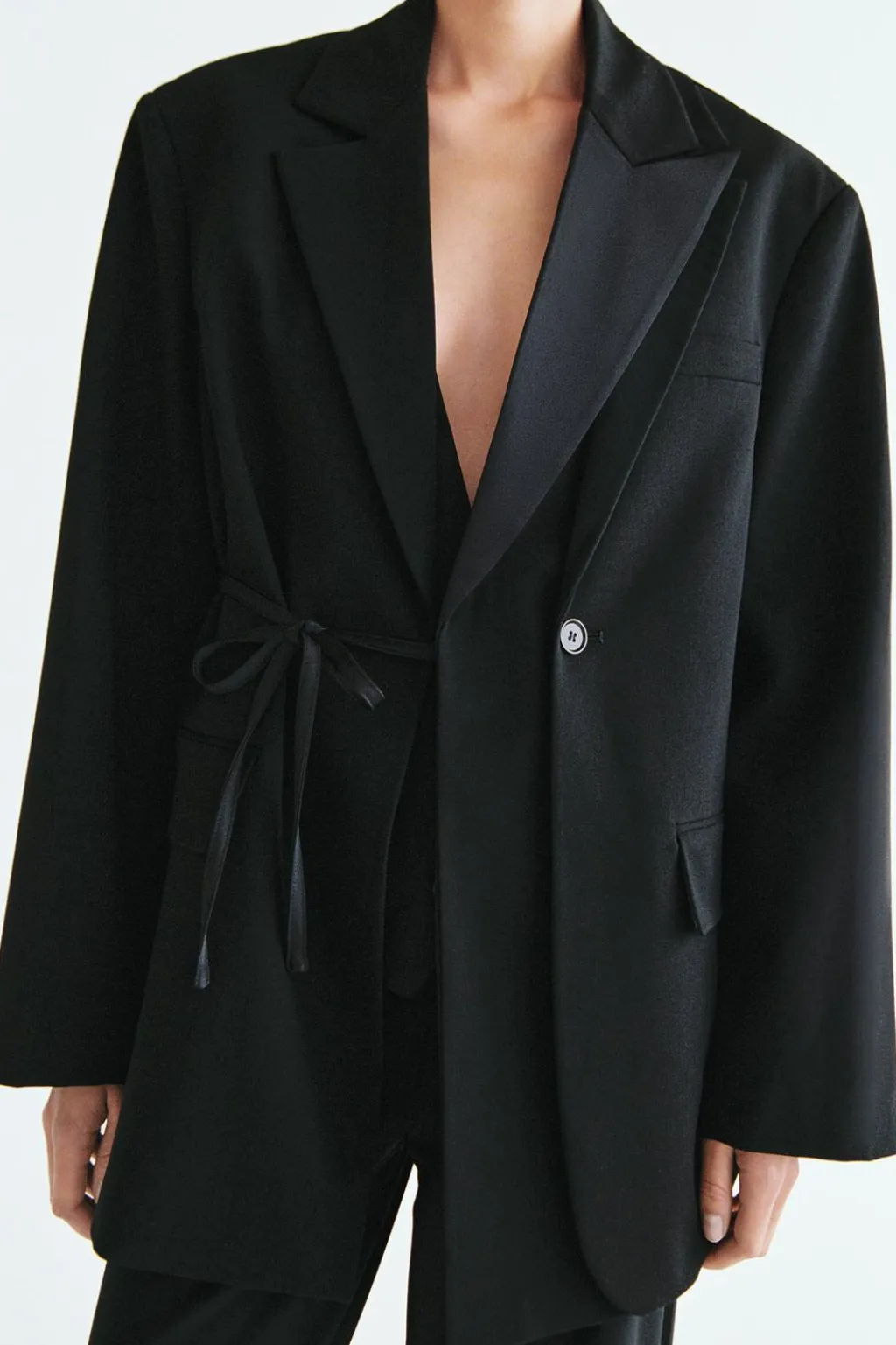 Discount BLAZER OVERSIZE CRUZADA DOBLE SOLAPA Mujer Blazers / Chalecos