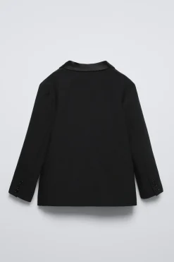 Niños ZARA 6 - 14 Años·Abrigos<BLAZER OVERSIZE CUELLO SATINADO