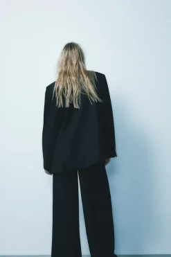 Discount BLAZER OVERSIZE RAYA DIPLOMÁTICA Mujer Blazers / Chalecos