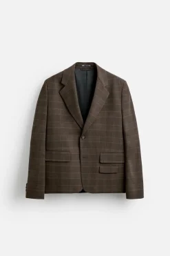 Outlet BLAZER OVERSIZED CUADROS Hombre Blazers