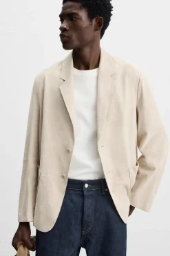 Online BLAZER PIEL ANTE Hombre Piel|Blazers