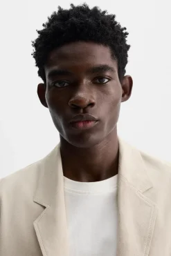 Online BLAZER PIEL ANTE Hombre Piel|Blazers