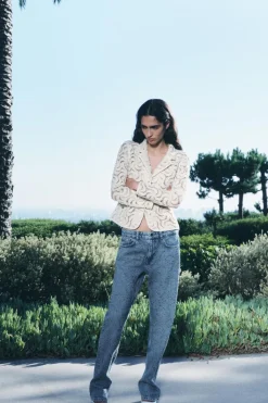 New BLAZER PUNTO ABIERTO ABALORIOS Mujer Blazers / Chalecos|Cárdigan / Jerséis