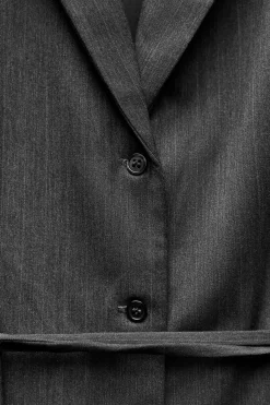 Discount BLAZER RAYA DIPLOMÁTICA CINTURÓN Mujer Blazers / Chalecos