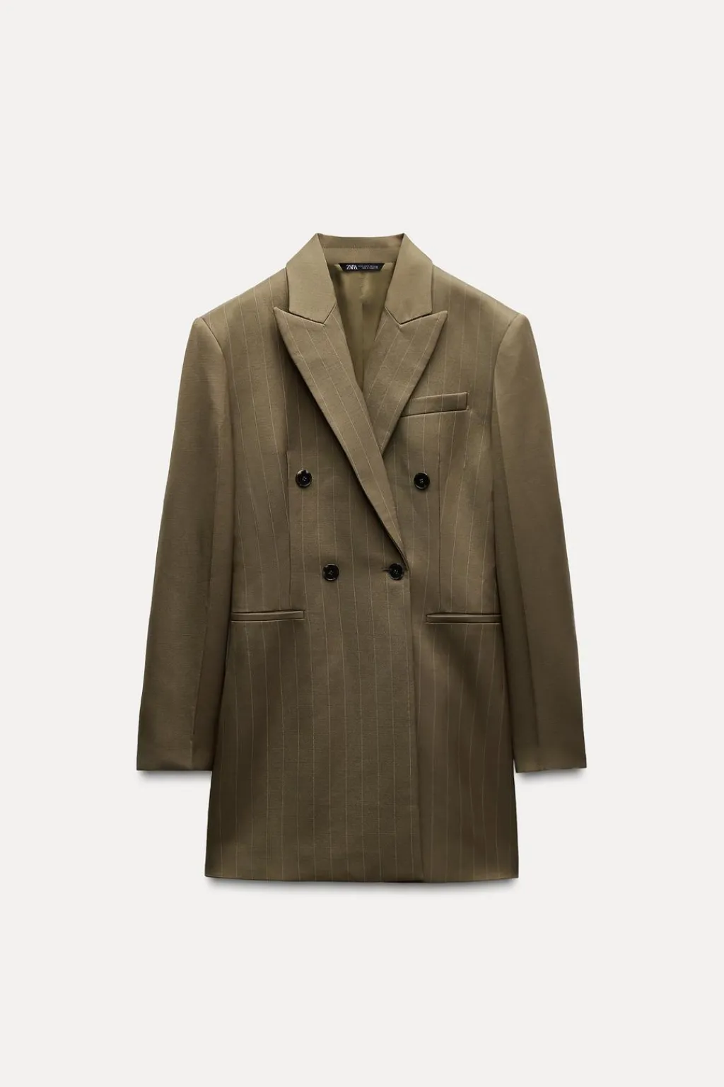 Clearance BLAZER RAYA DIPLOMÁTICA CON LANA ZW COLLECTION Mujer Blazers / Chalecos