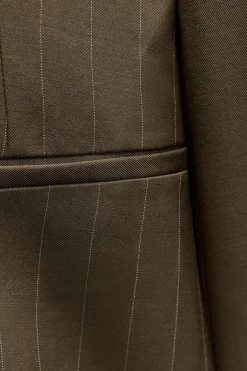 Clearance BLAZER RAYA DIPLOMÁTICA CON LANA ZW COLLECTION Mujer Blazers / Chalecos