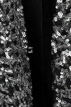 Hot BLAZER SIN SOLAPA LENTEJUELAS Mujer Blazers / Chalecos