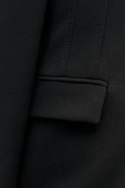 Outlet BLAZER SMOKING SOLAPA SATINADA Mujer Blazers / Chalecos