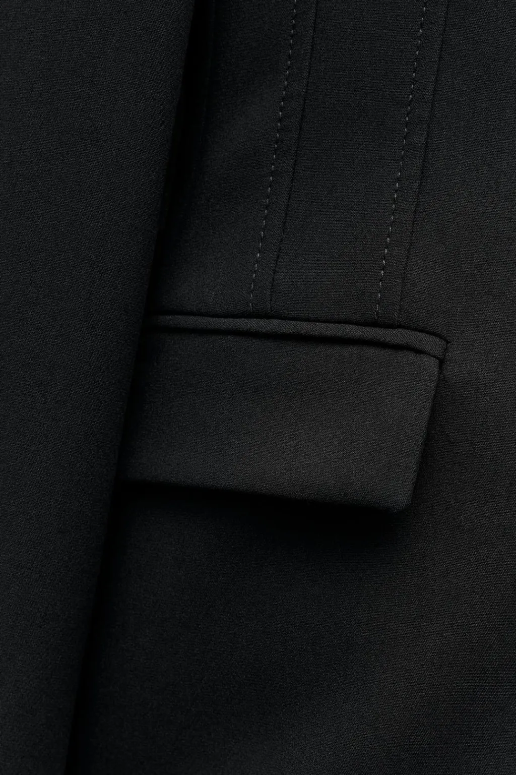 Outlet BLAZER SMOKING SOLAPA SATINADA Mujer Blazers / Chalecos