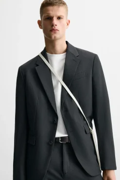 Discount BLAZER TRAJE 100% LANA Hombre Blazers