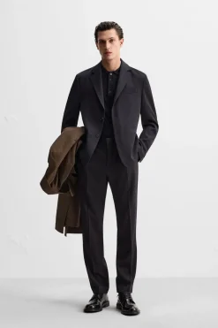 Hot BLAZER TRAJE 100% LANA Hombre Blazers