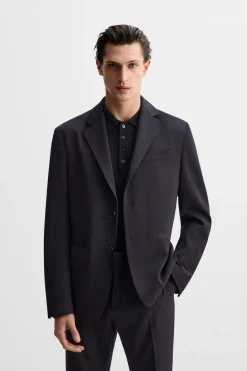 Hot BLAZER TRAJE 100% LANA Hombre Blazers