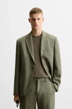 Fashion BLAZER TRAJE ALGODÓN - LINO Hombre Blazers