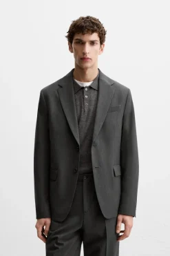 Hot BLAZER TRAJE CUADROS Hombre Blazers