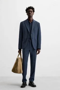 Sale BLAZER TRAJE PATA DE GALLO Hombre Blazers