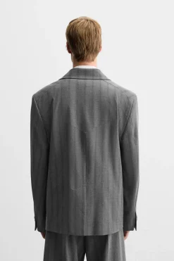 Fashion BLAZER TRAJE RAYAS Hombre Blazers