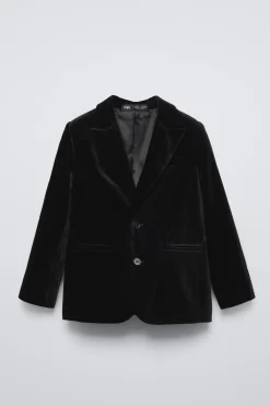 Niños ZARA 6 - 14 Años·Abrigos|6 - 14 Años·Trajes<BLAZER TRAJE VELVET