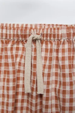 Niños ZARA 6 - 18 Meses·Braguitas / Bermudas<BLOOMER CUADROS VICHY