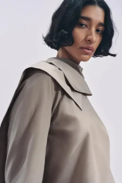 Outlet BLUSA CON SEDA ZW COLLECTION Mujer Camisas / Blusas