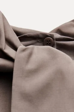 Outlet BLUSA CON SEDA ZW COLLECTION Mujer Camisas / Blusas