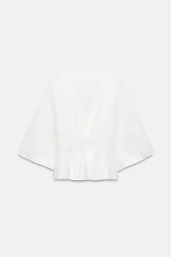 Best BLUSA CORTA ENTREDOSES Mujer Tops / Bodies|Camisas / Blusas