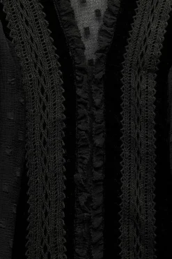 Hot BLUSA CROP COMBINADA PLUMETI Mujer Camisas / Blusas