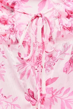 Hot BLUSA ESTAMPADA VOLANTES Mujer Camisas / Blusas