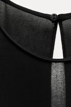 Fashion BLUSA FLUIDA CAPA ZW COLLECTION Mujer Camisas / Blusas