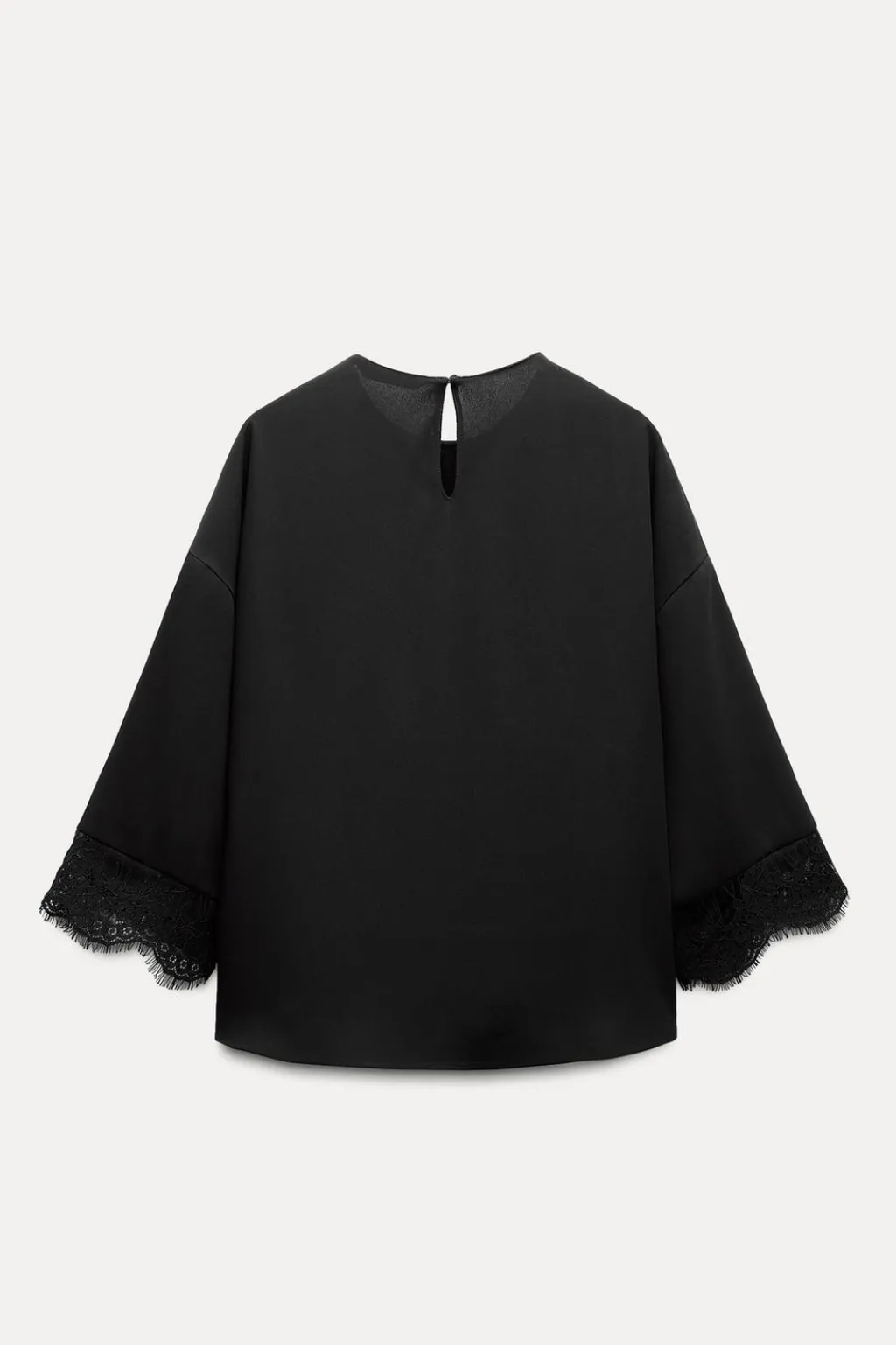 Online BLUSA MANGA ENCAJE Mujer Camisas / Blusas