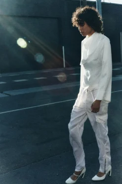 Hot BLUSA PAÑUELO ZW COLLECTION Mujer Camisas / Blusas