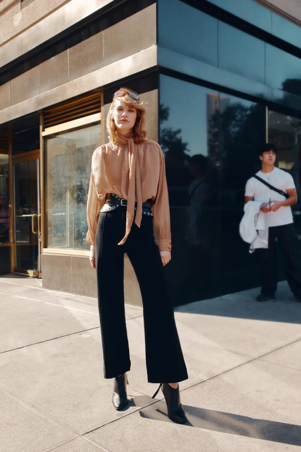 New BLUSA PAÑUELO ZW COLLECTION Mujer Camisas / Blusas