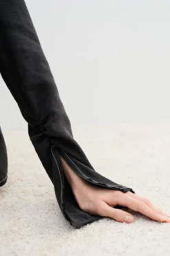 Hot BLUSA PESPUNTES LAZADAS ZW COLLECTION Mujer Camisas / Blusas