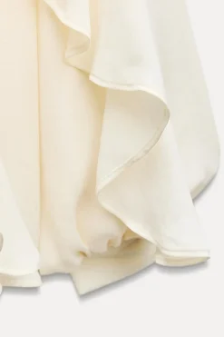 Fashion BLUSA ROMÁNTICA VOLANTES Mujer Camisas / Blusas